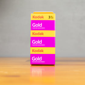 Kodak Gold 35mm 36 Exposure 3 Roll Pack