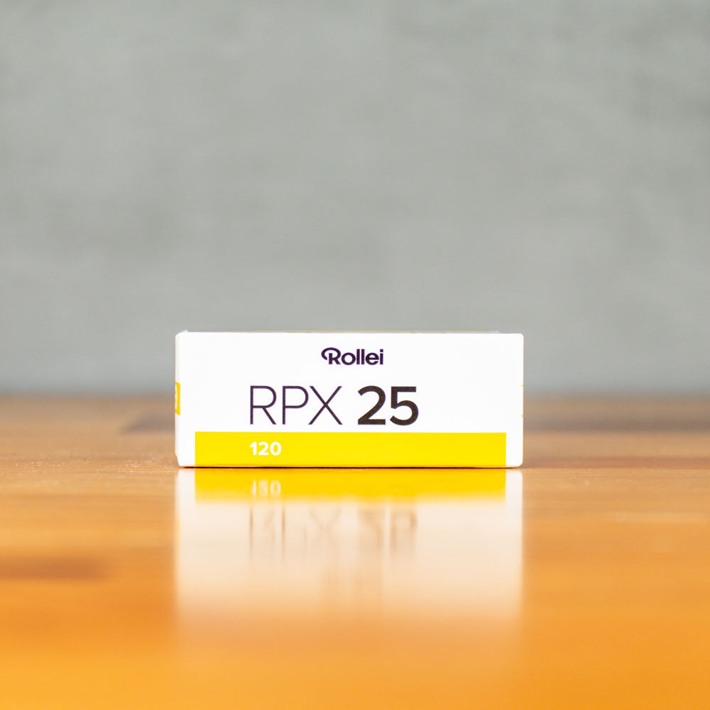 Rollei RPX 25 B&W 120 Roll – Reformed Film Lab
