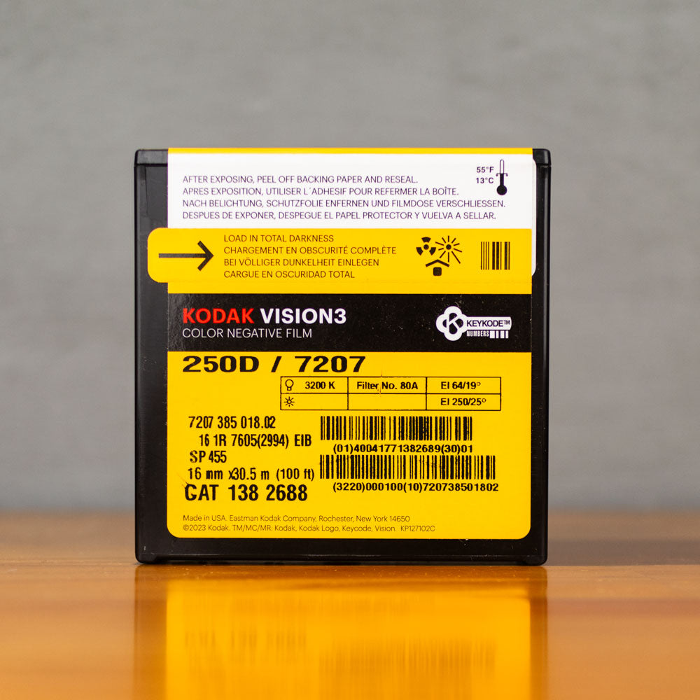 Kodak 16mm Vision 3 250D Film – Reformed Film Lab