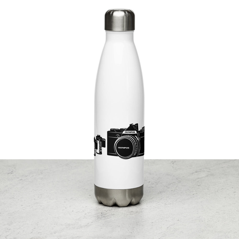 17oz Stainless Steel Coke-Shaped Water Bottle Dye Sublimation Blank