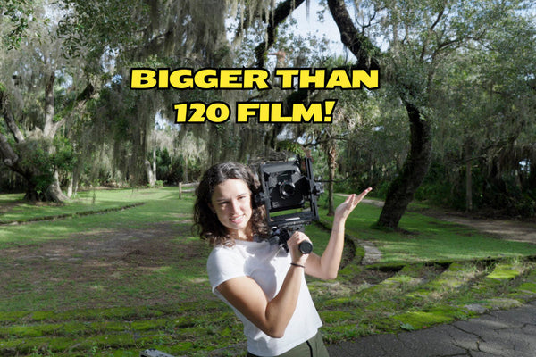 Shooting 4x5 Sheet FIlm