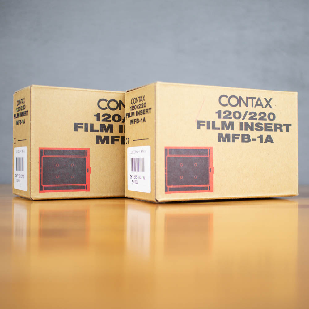 Contaxt 645 3 Lens Kit (45mm, 55mm, and 80mm) w/ 3 Film Backs