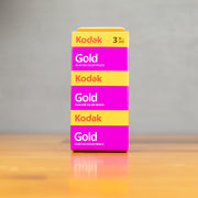 Kodak Gold 35mm 36 Exposure 3 Roll Pack