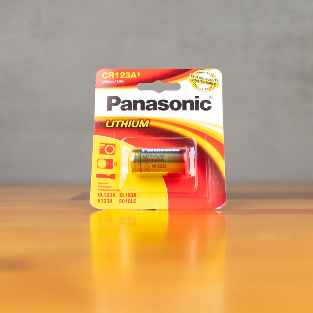 Panasonic CR123A Lithium 3V Battery