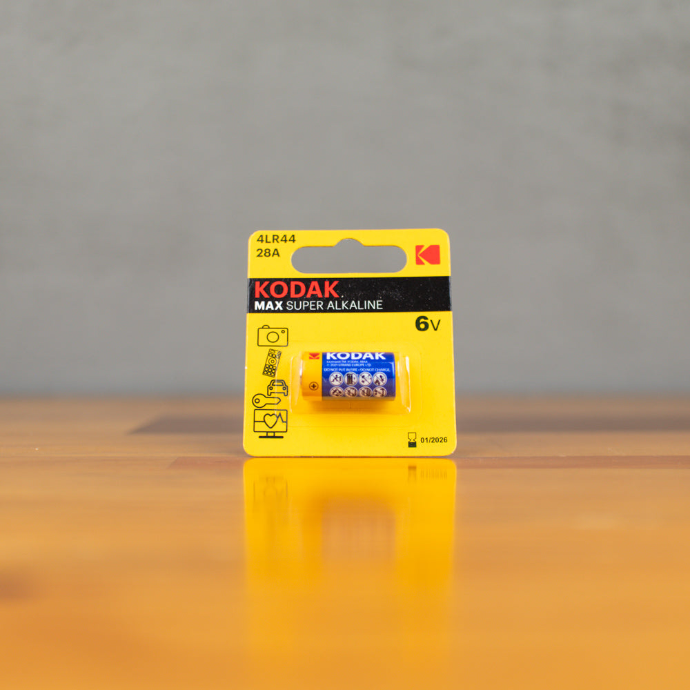 Kodak Alkaline Max 4LR44 28A 6V Battery