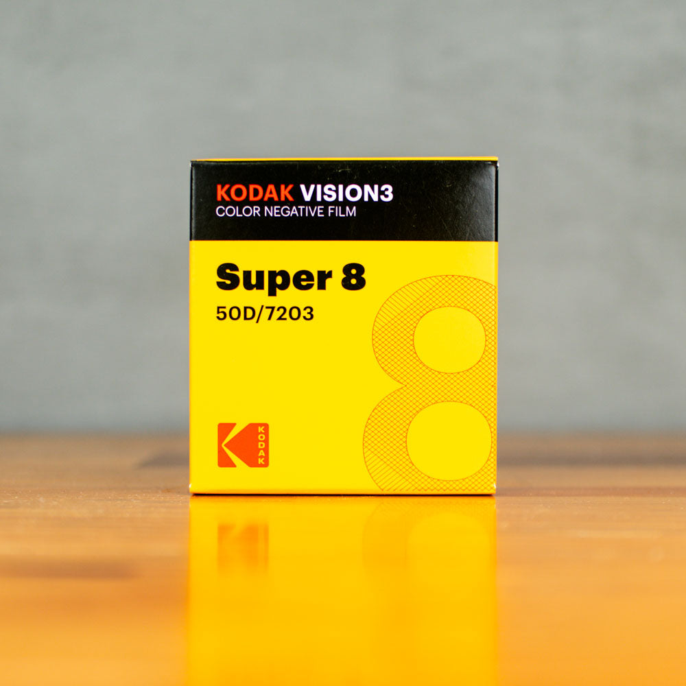 Kodak Super 8 Vision 3 50D Film