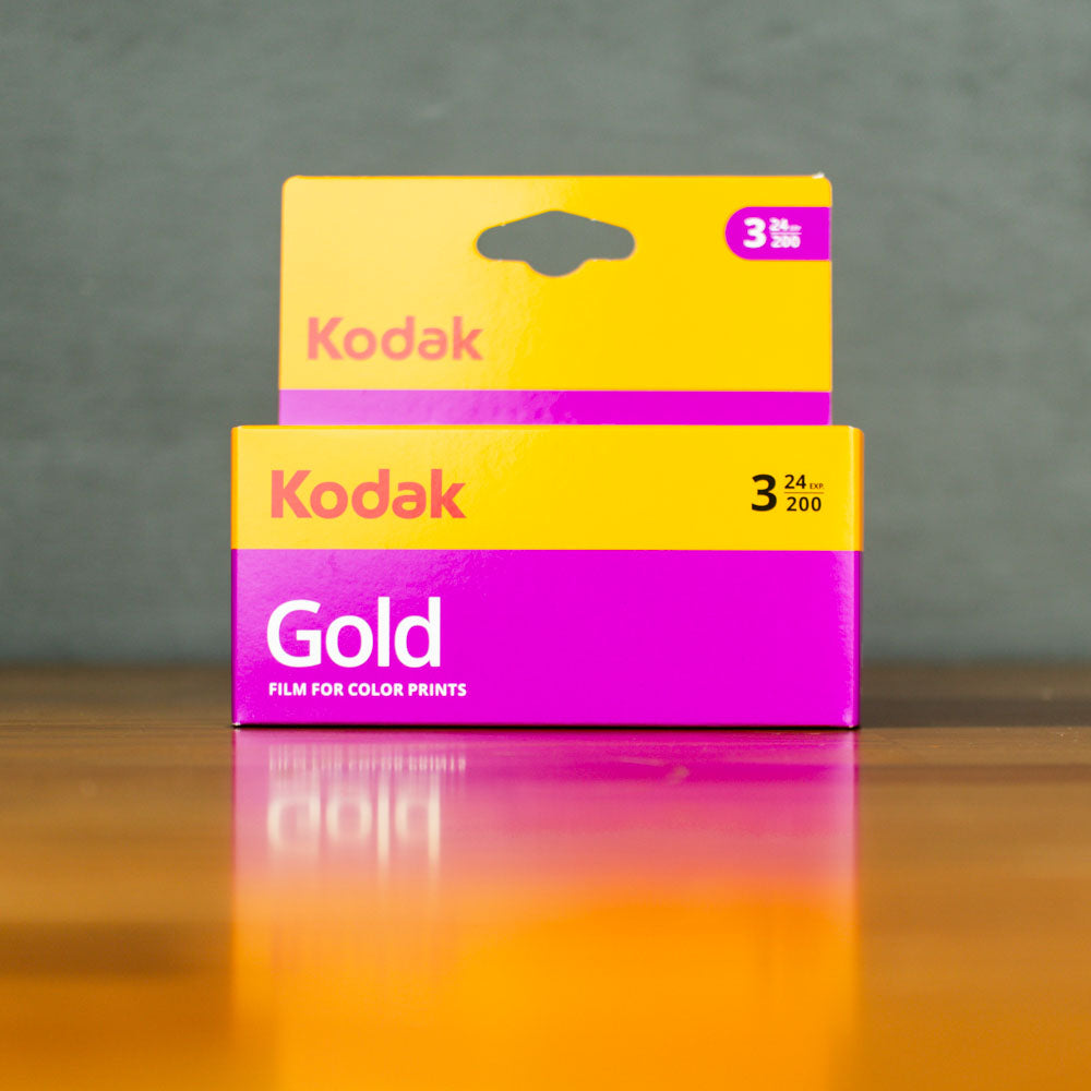 Kodak Gold 35mm 24 Exposure 3 Roll Pack