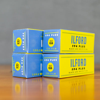 Ilford FP4 Plus 120 Roll - RETRO Edition