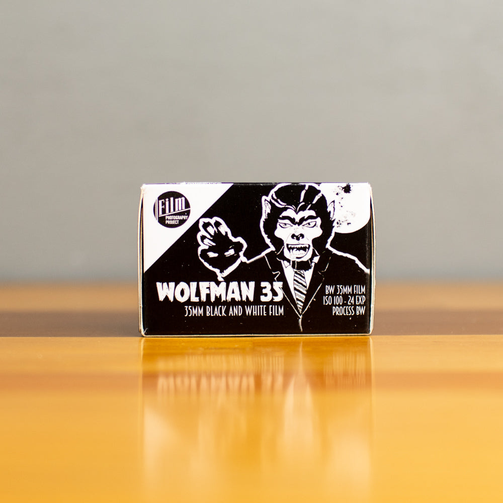 FPP Wolfman 100 35mm B&W 24 Exposure Roll