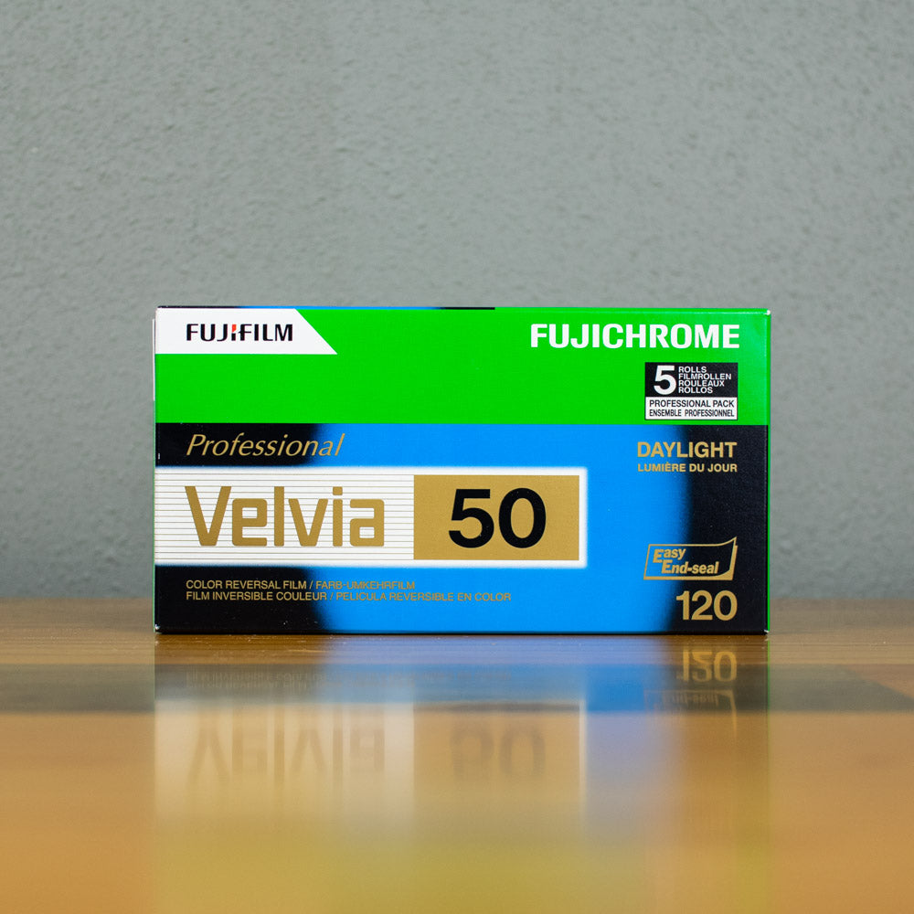 Fujifilm Velvia 50 120 5 Pack
