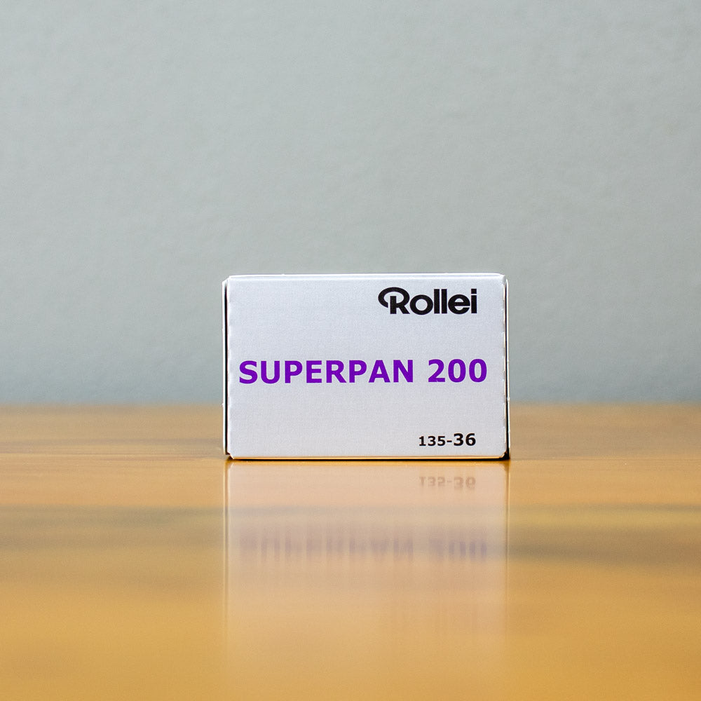 Rollei Superpan 200 B&W 35mm 36 Exposure Roll