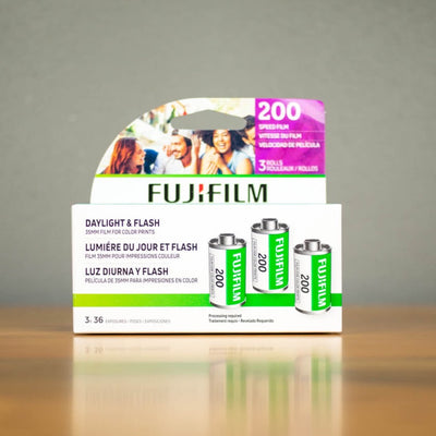 Fujifilm Fujicolor 200 35mm 36 Exposure 3 Pack