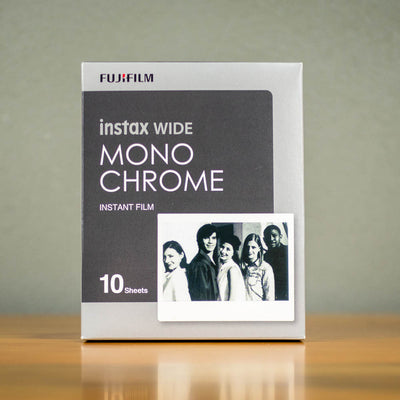 Fujifilm Instax Wide Monochrome Film (10 Exposures)