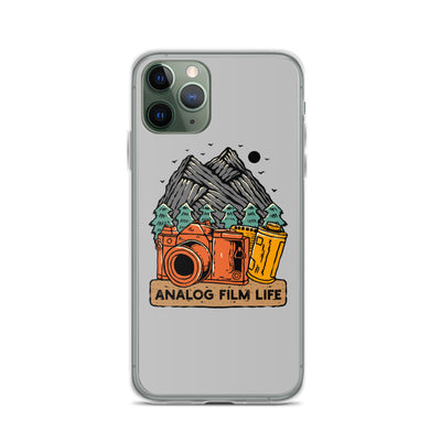 Analog Film Life Mountain iPhone Case