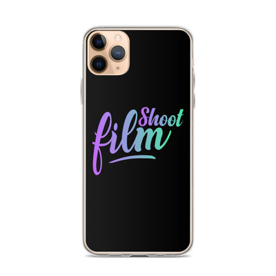 Shoot Film Color Cursive iPhone Case