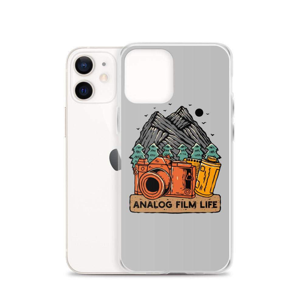 Analog Film Life Mountain iPhone Case