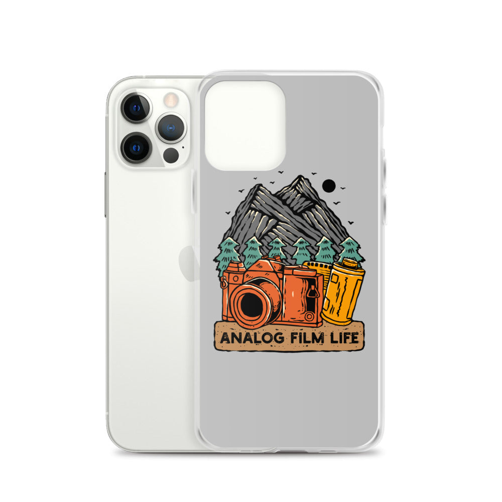 Analog Film Life Mountain iPhone Case