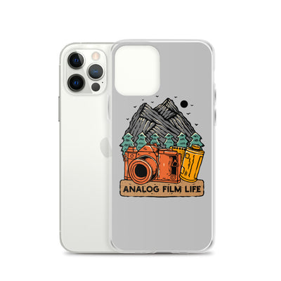 Analog Film Life Mountain iPhone Case