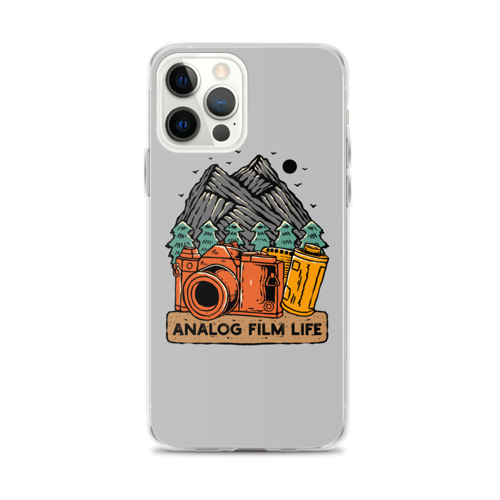 Analog Film Life Mountain iPhone Case