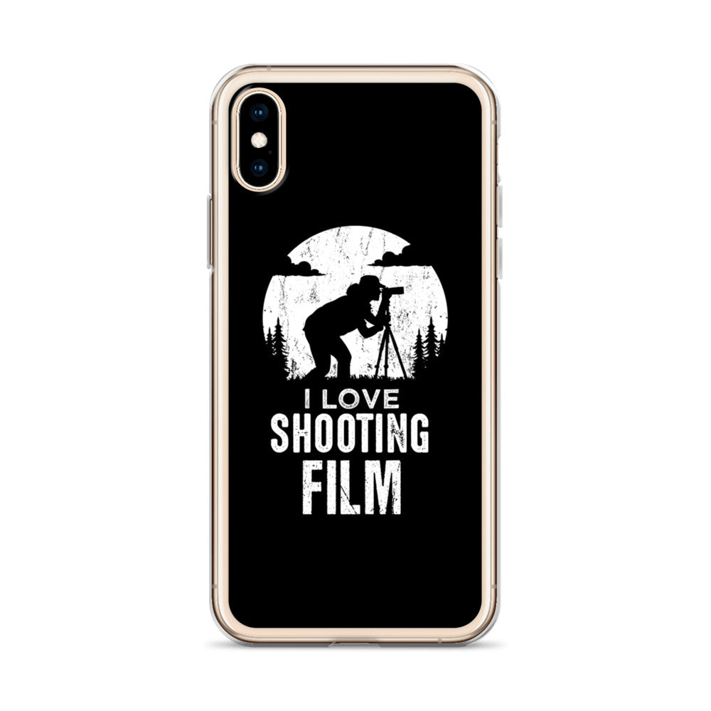 I Love Shooting Film iPhone Case