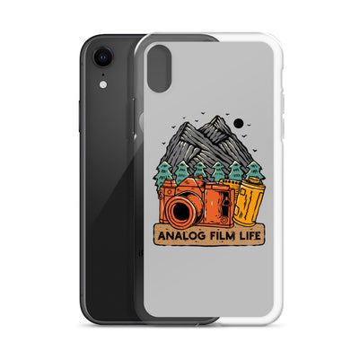 Analog Film Life Mountain iPhone Case