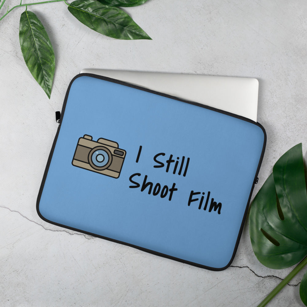 I Still Shoot Film Laptop Sleeve