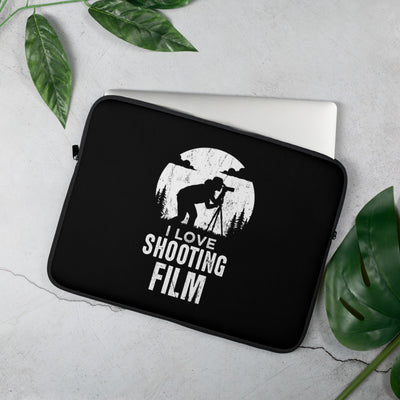 I Love Shooting Film Laptop Sleeve