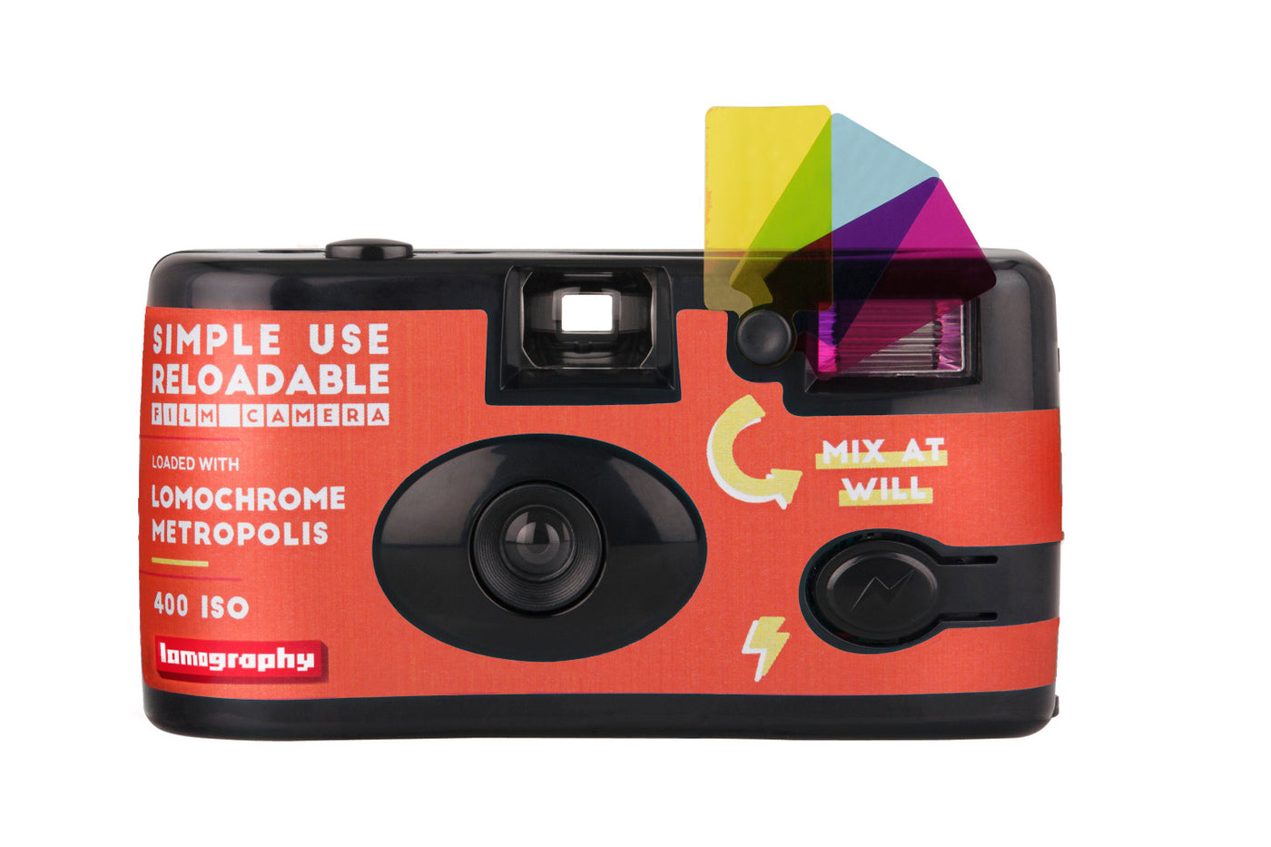 Lomography Simple Use Reusable Film Camera Metropolis