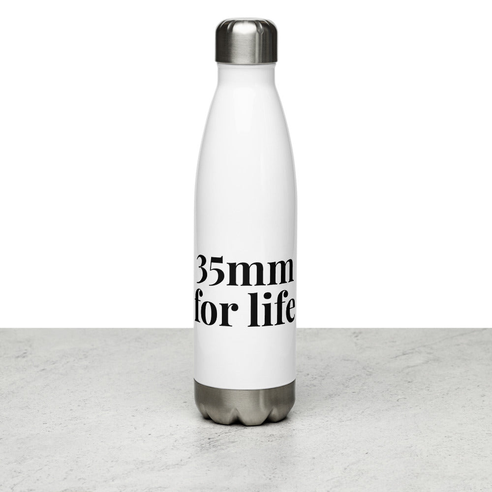 35mm For Life Stainless Steel Water Bottle