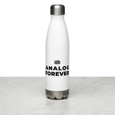 Analog Forever Stainless Steel Water Bottle