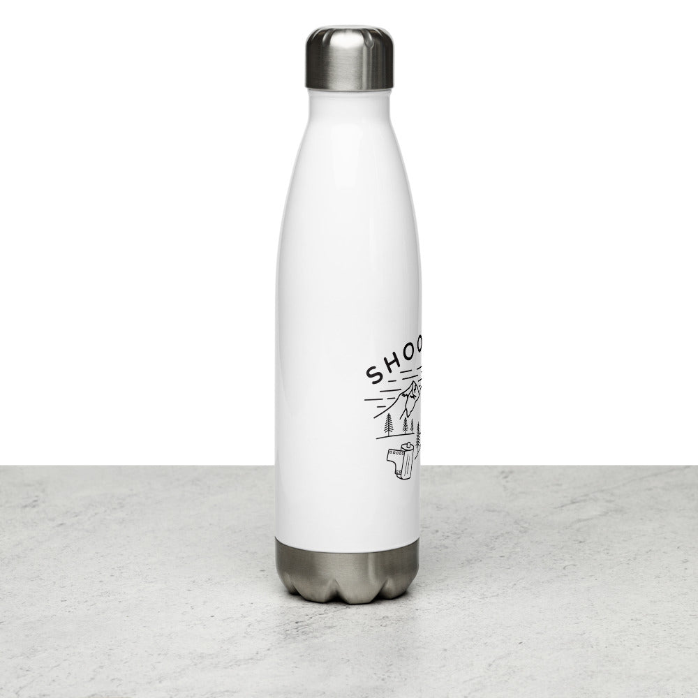Shoot Film Outdoors Stainless Steel Water Bottle