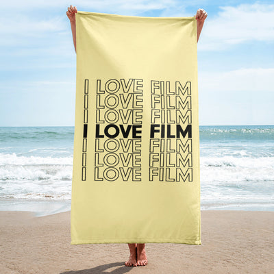 I Love Film Towel