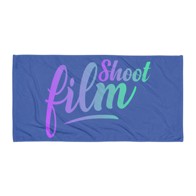 Shoot Film Color Cursive Towel