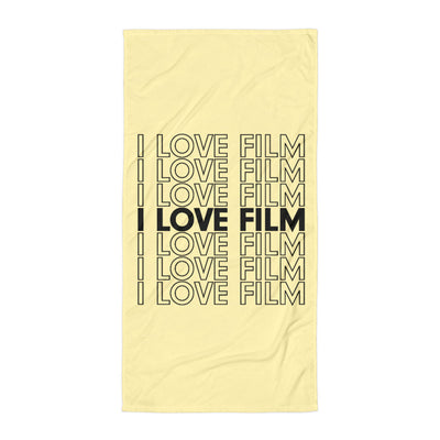I Love Film Towel