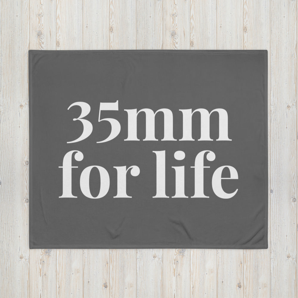35mm For Life Throw Blanket