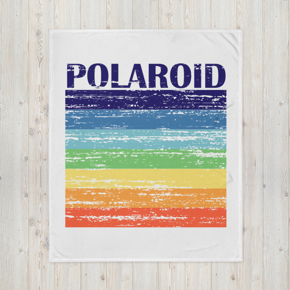 Polaroid Throw Blanket