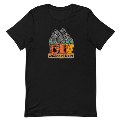 Analog Film Life Mountain Unisex T-Shirt