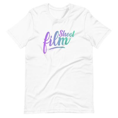 Shoot Film Color Cursive Unisex T-Shirt