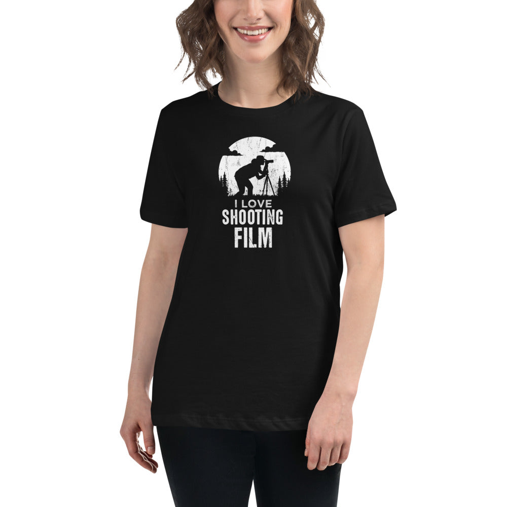 I Love Shooting Film Women's Relaxed T-Shirt