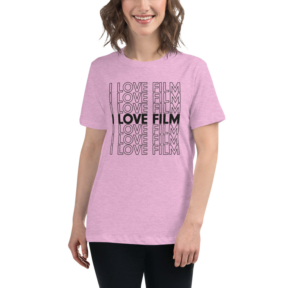 I Love Film Women's Relaxed T-Shirt