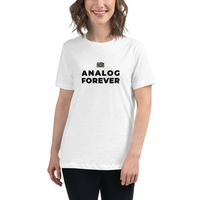 Analog Forever Women's Relaxed T-Shirt