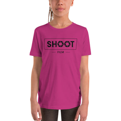 Shoot Film Aperture Youth Short Sleeve T-Shirt