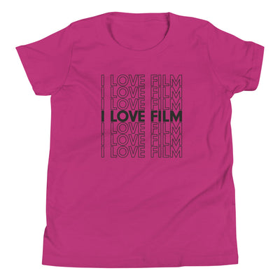 I Love Film Youth Short Sleeve T-Shirt